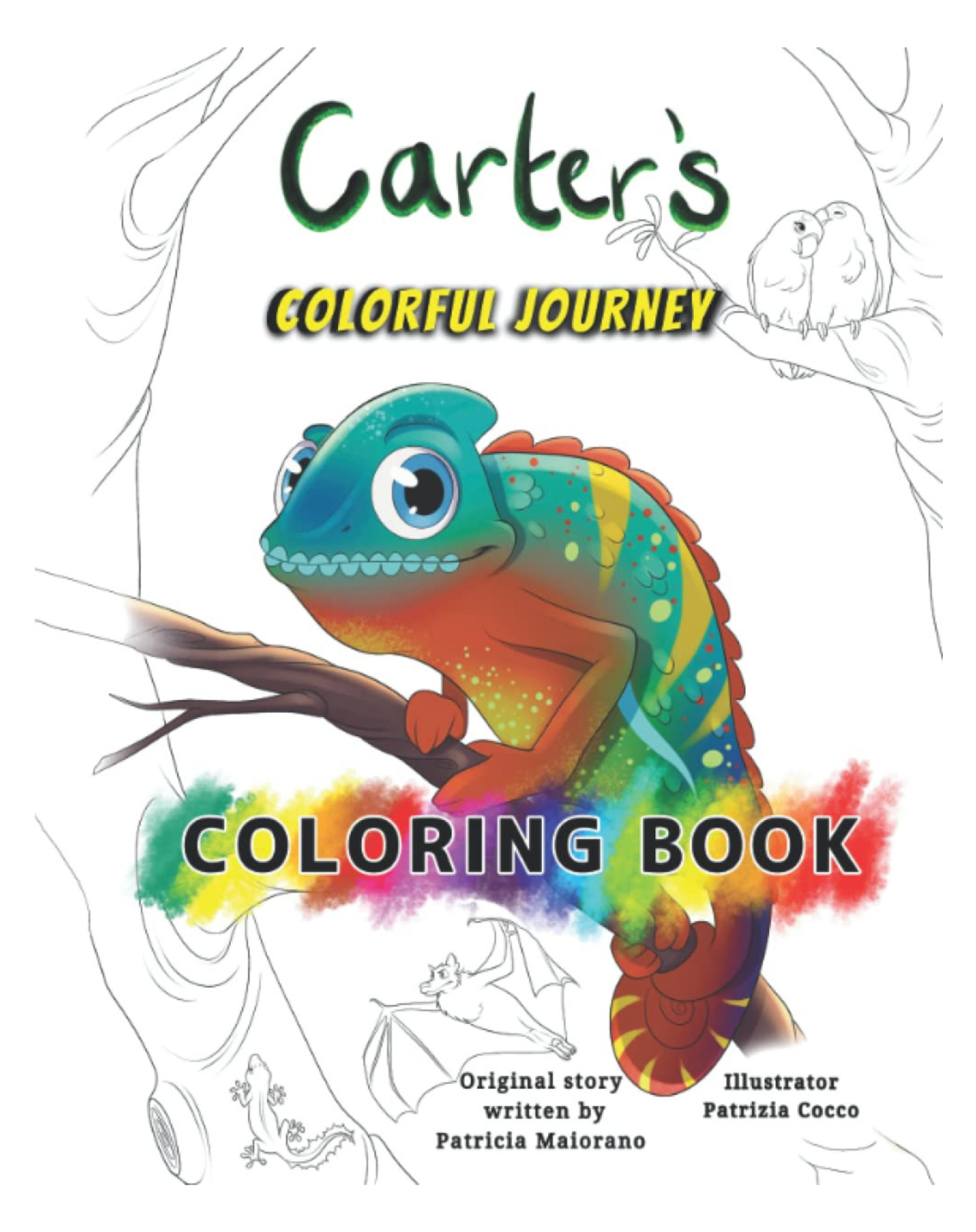Carter's Colorful Journey Coloring Book